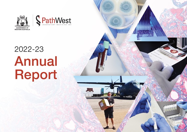 PathWest 2022-23 Annual Report Cover Page
